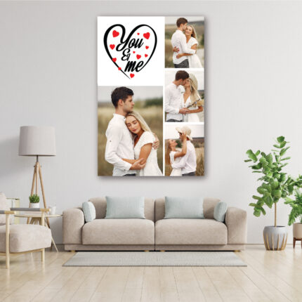 Tablou canvas personalizat You and Me