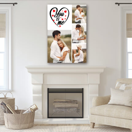 Tablou canvas personalizat You and Me