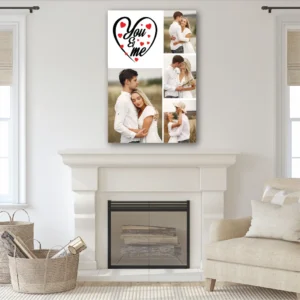 Tablou canvas personalizat You and Me