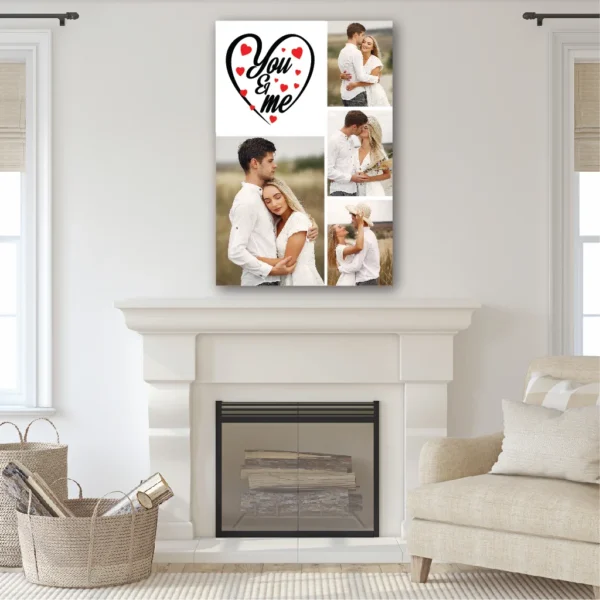 Tablou canvas personalizat You and Me