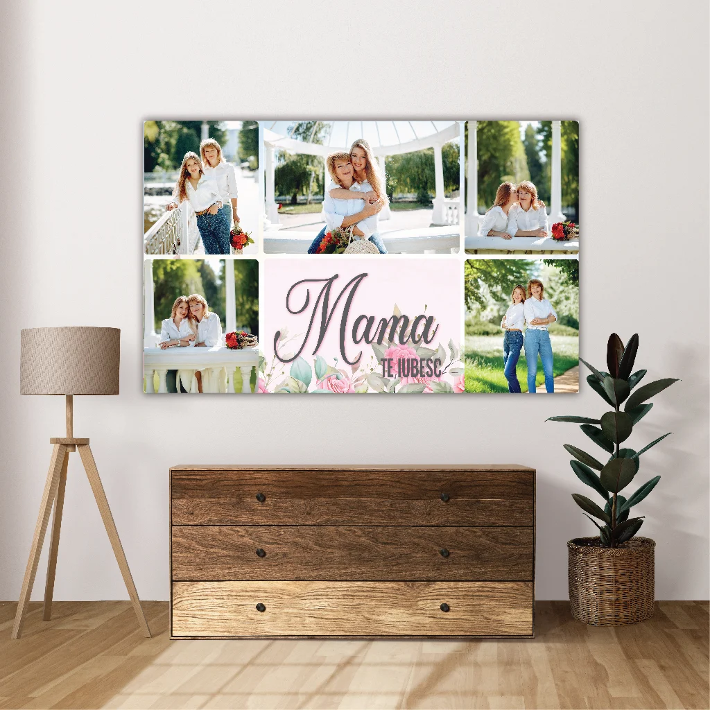 Acasă 56 Tablou canvas personalizat Mama