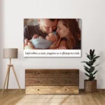 Tablou canvas personalizat cu mesaj