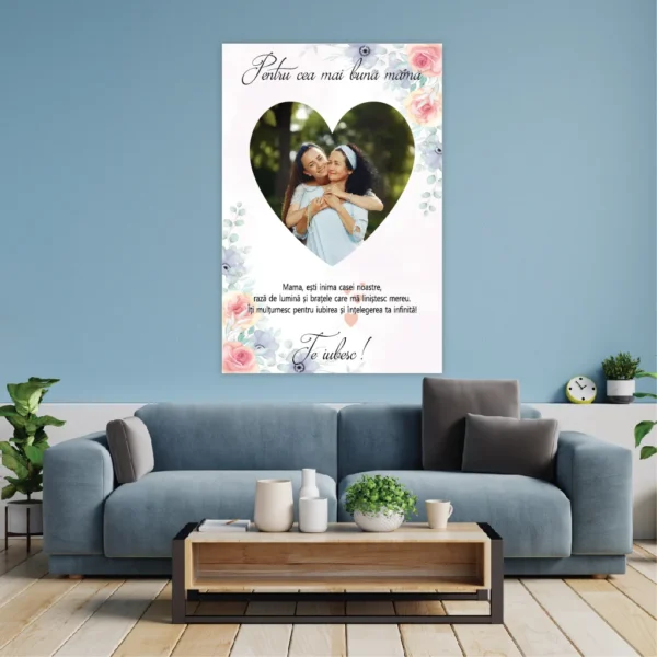 Tablou canvas Pentru cea mai buna mama