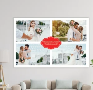 Tablou canvas colaj 4 poze