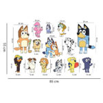 Stickere perete Bluey - imagine 5