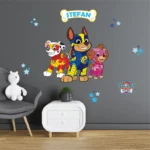 Sticker personalizat Patrula Catelusilor