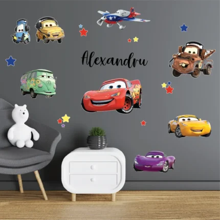 Sticker personalizat Cars