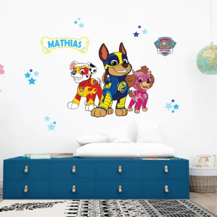 Sticker personalizat Patrula Catelusilor