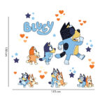 Stickere Bluey