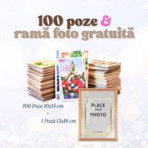 Print poze 100 bucati rama foto cadou