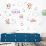 Sticker personalizat perete Ursuleti