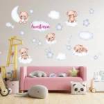 Sticker personalizat perete Ursuleti