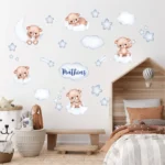 Sticker personalizat perete Ursuleti