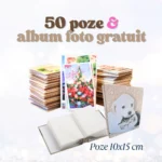 Print poze 50 bucati album foto cadou