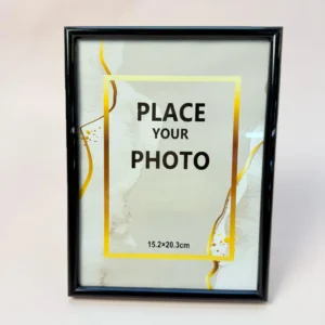 Rama Foto Decorativa Neagra 15x20cm