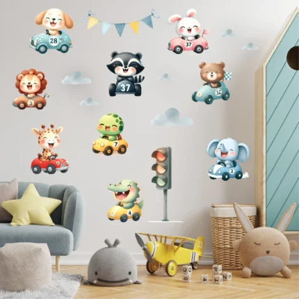 Stickere perete copii animale