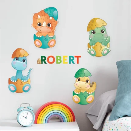 Stickere personalizate Dino