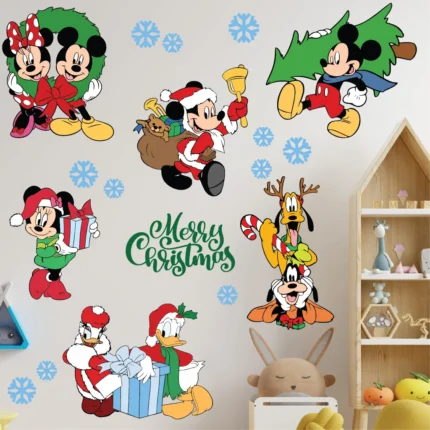 Stickere Craciun Mickey Minnie