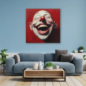 Tablou canvas clovn