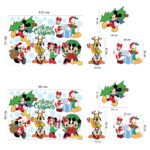 Stickere Craciun Mickey Minnie