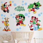 Stickere Craciun Mickey Minnie
