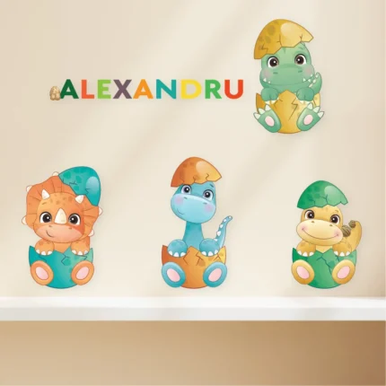 Stickere personalizate Dino