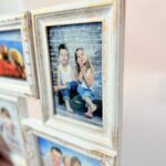 Rama foto alb vintage 4 poze