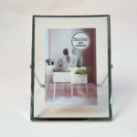 Rama foto din sticla transparenta 10x15cm