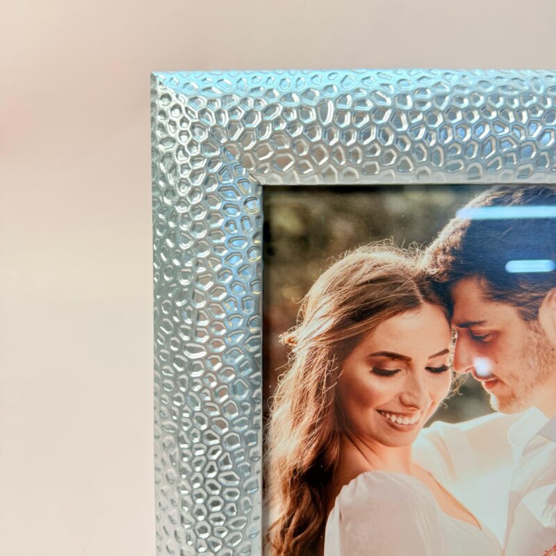 Rama Foto Decorativa Argintie 13×18 cm
