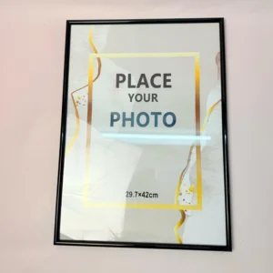 Rama Foto Decorativa 30×42 cm – Negru