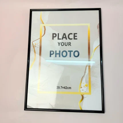 Rama Foto Decorativa 30×42 cm – Negru