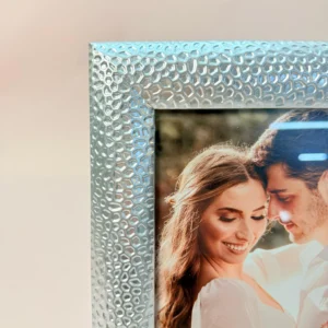 Rama Foto Decorativa Argintie 13x18 cm