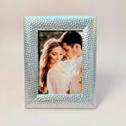 Rama Foto Decorativa Argintie 13x18 cm
