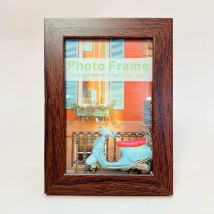 Rama Foto Lemn Maro 10x15cm