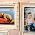 Rama foto alb vintage 4 poze